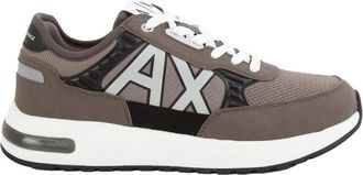 A|X Armani Exchange Sneakers met hoge zool en logo - Heren - Sneakers - Veelkleurig - 44 EU - Polyester - Schoenen