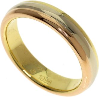 Cartier Yellow Gold (18K) Pink Gold (18K) White Gold (18K) Band Ring (Pre-Owned)