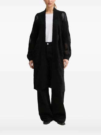 Benetton open-front cardigan - Nero