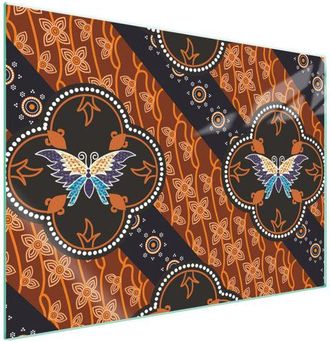 OEM Placa Protectora De Vidrio Para Estufa 70x52 Mariposa