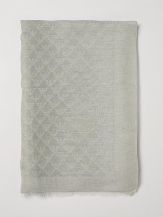 Emporio Armani Sciarpa Emporio Armani in misto viscosa con monogram jacquard