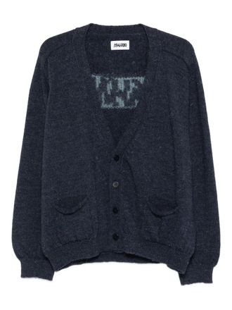 Magliano Grampa buttoned-up cardigan - men - Wool - L - Blue