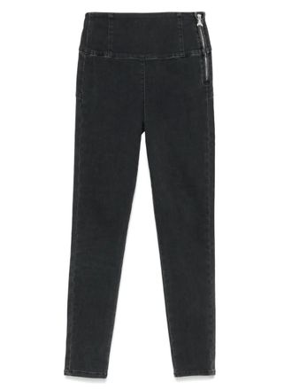 Patrizia Pepe stretch-cotton jeans - Black