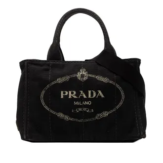 Prada Pre-owned Prada Small Canvas Canapa Logo Satchel Ladies TIEPK3ZUHU3SFVT3