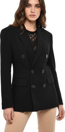 Dsquared2 Black Notched Lapel Blazer