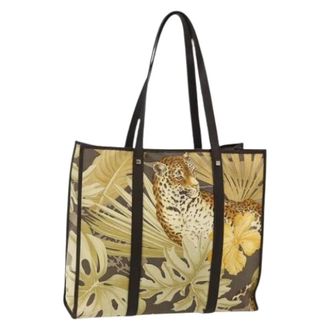 Ferragamo Pre-owned Tote Bags, female, Brown, Size: ONE SIZE Pre-owned Tote Bag