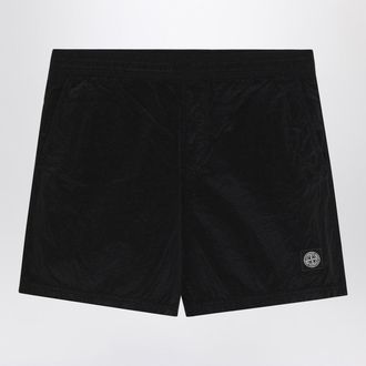 Stone Island Black nylon swimsuit