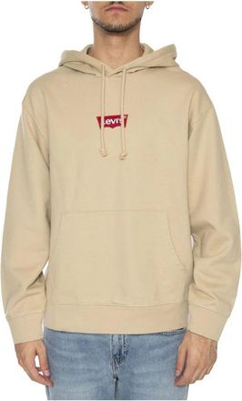 Levi's Hoodies - Heren - Hoodies - Beige - M - Hoodies & sweatvesten