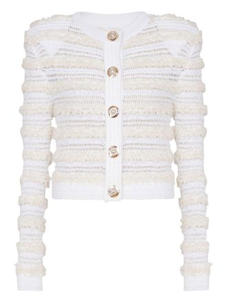Balmain Tweed Cardigan