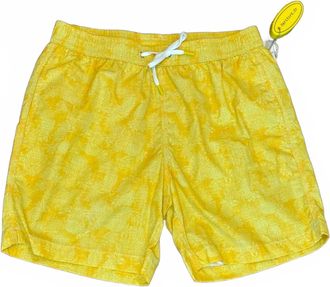 Hartford Mens Mid Length Swim Short In Sun