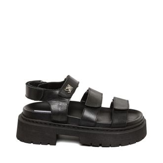 Steve Madden Glorias Sandal BLACK LEATHER
