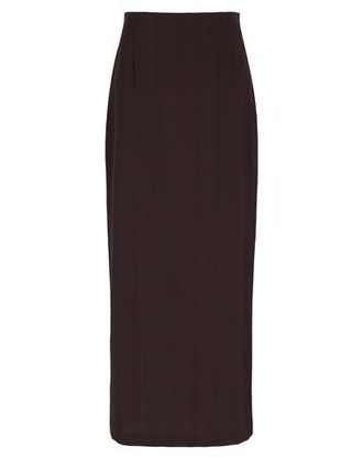 8 by YOOX COLUMN LONG SKIRT W/ BACK SPLIT