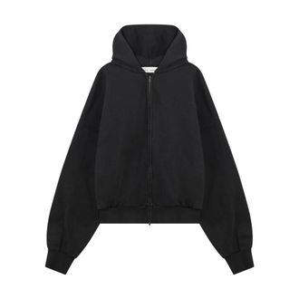 Fear of God Heren, Sweatshirts & Hoodies, Zwart, Maat: XS