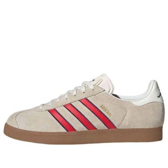 adidas Gazelle Terrace Icons Arsenal - Off-White Scarlet Gum JS3042