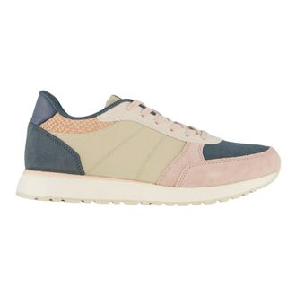Woden Sneaker - Dames - Schoenen - Beige - Maat: 37 EU Leer
