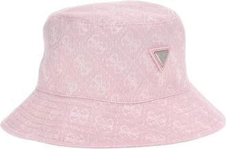 Guess Cappello a secchiello con logo - - Accessories - Donna - Rosa - ONE SIZE