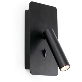 Faro Barcelona Suau Aplique De Pared Con Lector 62116