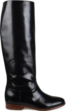 Gabriela Hearst Marion Hoge Laarzen - Dames - Hoge Laarzen - Zwart - 37 EU - Leer - Schoenen