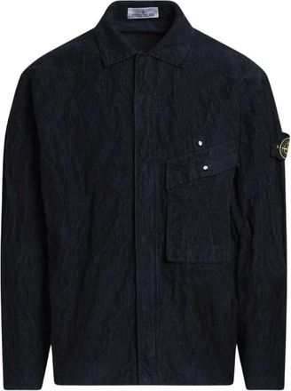 Stone Island Heren, Jassen, Blauw, Maat: M