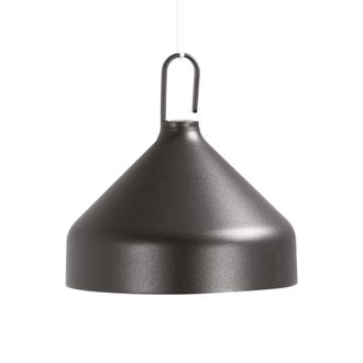 Zafferano L&aacute;mpara colgante led recargable y regulable zafferano amelie negra