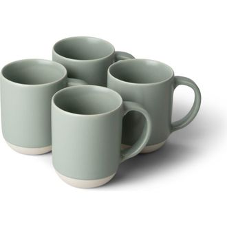 Fable Home Small Mugs in Beachgrass Green at Nordstrom