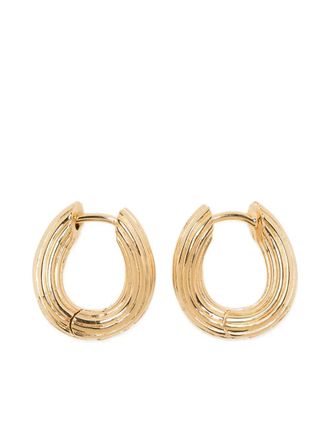 Otiumberg Twisted Ridge Hoops - Gold