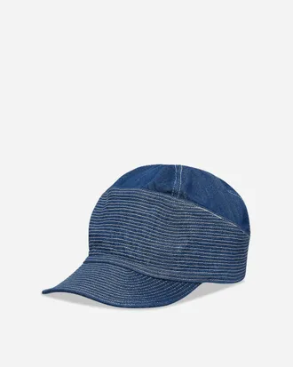 KAPITAL 11.5oz Denim The Old Man And The Sea Cap Washed Indigo