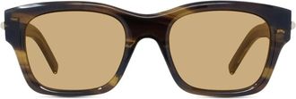 Givenchy GV One Zonnebril - unisex - Zonnebrillen - Bruin - 52 MM - Accessoires