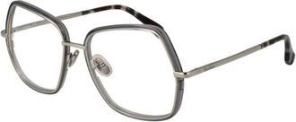 Max Mara Zilveren Dames Optische Monturen - Dames - Brillen - Grijs - ONE Size - Accessoires