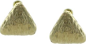 Olivia Welles Irah Triangle Stud Earrings in Gold at Nordstrom Rack