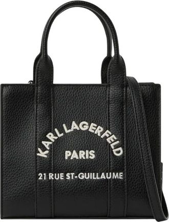 Karl Lagerfeld MN Tote Quadrata - - Bags - Donna - Nero - ONE SIZE