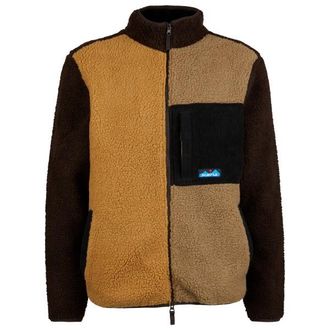 Kavu Wayside Fleecejacke f&uuml;r Herren | braun/schwarz