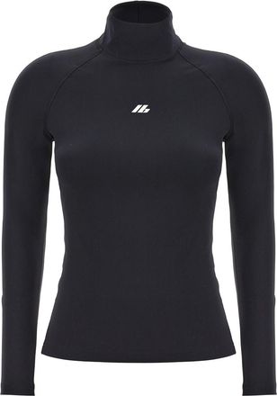 Balenciaga Black Reflective logo top