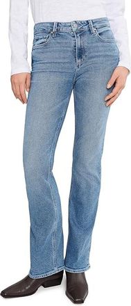 Paige High-rise Laurel Canyon 32 Seamed Beltloops In Big Sky Womens Jeans Big Sky : 29 32, Cotton/Denim/Elastane