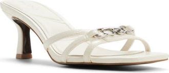 Aldo Cordelyia Slide Sandal in White at Nordstrom, Size 7.5