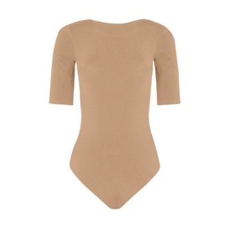 Wolford Mujer, Camisetas, Beige, Talla: S