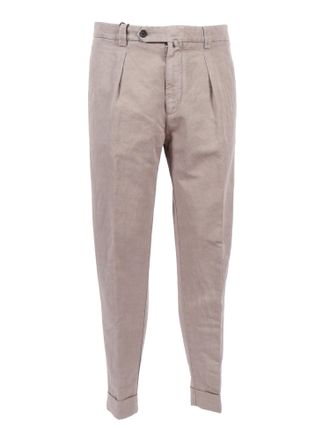 Berwich Multicolor Chiaia Relaxed Straight-Leg Pants