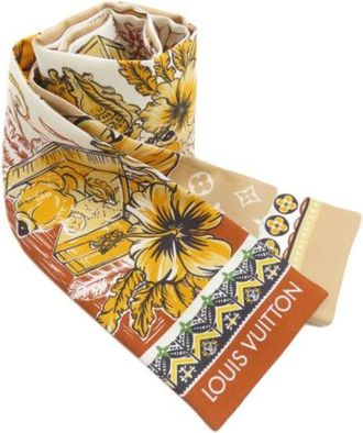 Louis Vuitton Pre-owned Tela scarves - - Pre-owned - Donna - Multicolore - ONE SIZE
