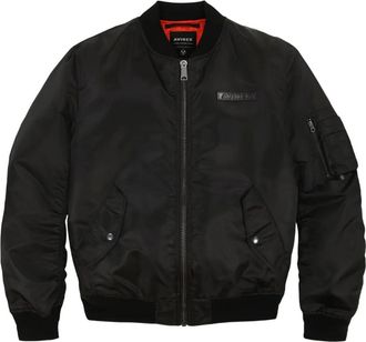 Avirex Bomber con zip - Nero