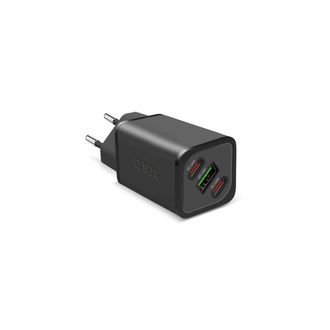SBS Sbs Tetrganusb2cpd140w Cargador De Dispositivo M&oacute;vil Universal Negro Corriente Alterna Carga R&aacute;pida Interior