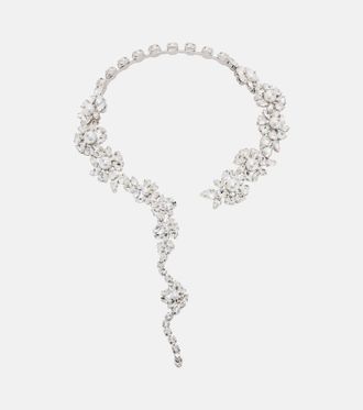 Simone Rocha Fragment Heartbloom embellished necklace