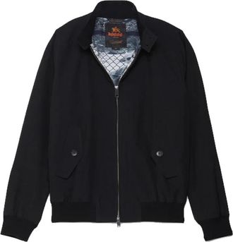 Baracuta G9 Harrington Gavin Watson Printed Lining Jacket - Heren - Bomber jackets - Zwart - XS - Jassen