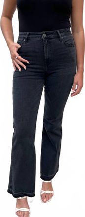 Hidden Jeans Greyson High Rise Flare Jeans In Black