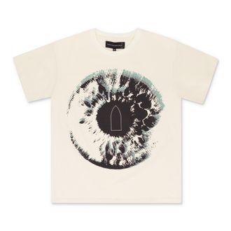 Who Decides War by Ev Bravado OFF-WHITE EYE SHORT SLEEVE T-SHIRT
