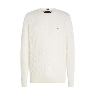 Tommy Hilfiger Heren, Truien, Wit, Maat: XL