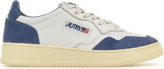 Autry Two-tone Leather And Suede Medalist Sneakers