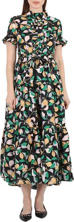 La DoubleJ La Double J Ladies Orchard Silk Twill Long And Sassy Dress