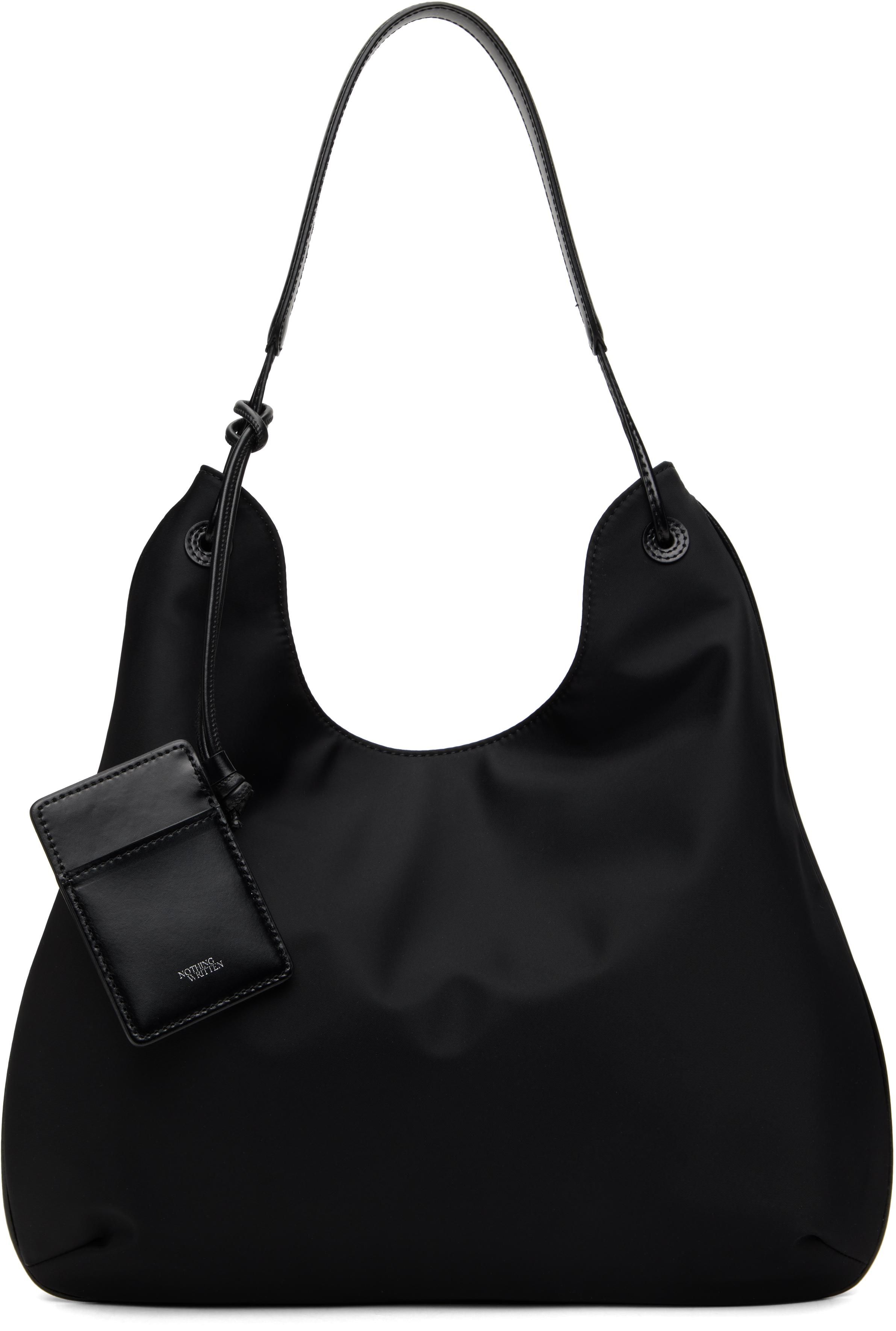 ☆NOTHING WRITTEN☆ Shoulder leather bag (Black) 40TH / Shoulder leather bag (Black) - Nothing written