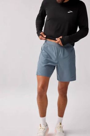 Brooks Journey 7 Athletic Short In Storm