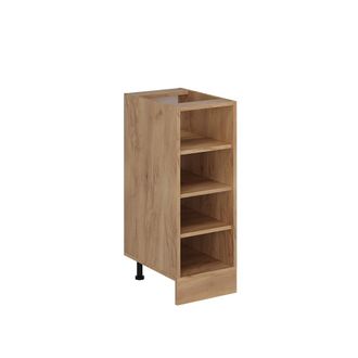 Vicco Estante De Cocina R-line, Roble Dorado, 30 Cm Sin Encimera